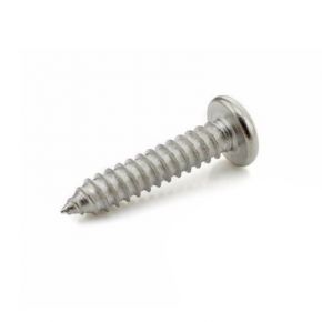 Vít ren tự cắt, phần đầu tròn rãnh chữ thập thép không gỉ 304 M2.2-M3